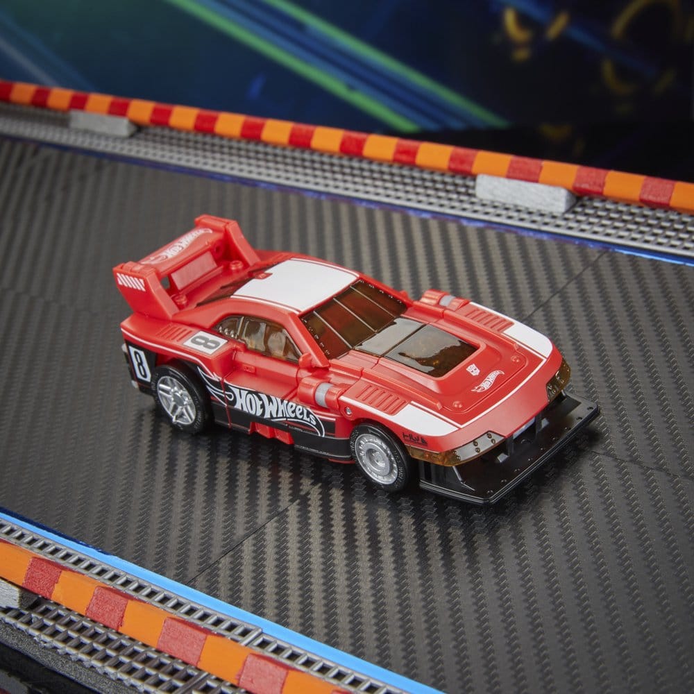 Transformers x Hot Wheels Collaborative Deluxe Class Figura GT-Scorcher 13 cm