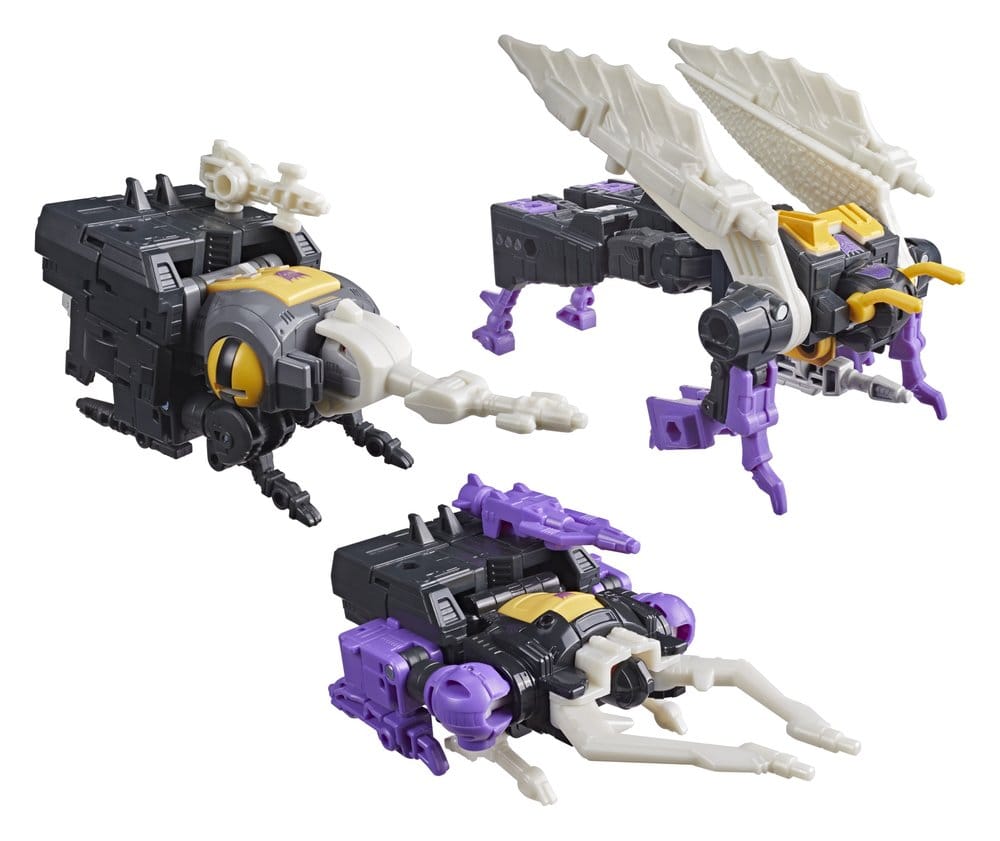 Transformers: La película Studio Series Deluxe Class Pack de 3 Figuras Insecticon Bombshell, Shrapnel & Kickback 14 cm