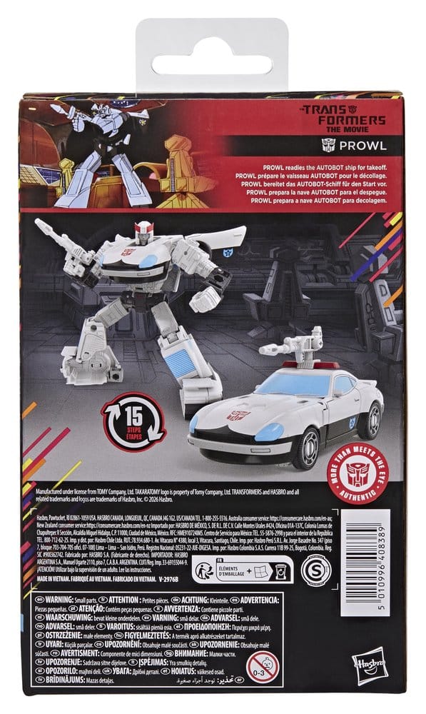 Transformers: La película Studio Series Deluxe Class Figura Prowl 13 cm