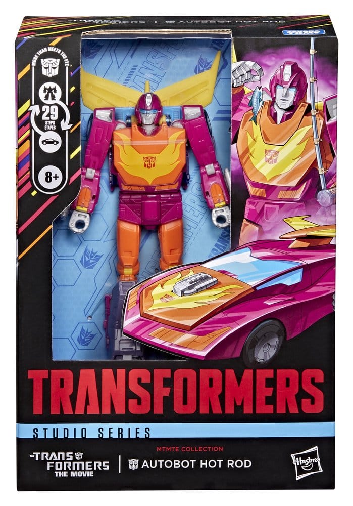 The Transformers: The Movie Studio Series Voyager Class Figura MTMTE Collection: Autobot Hot Rod 14 cm