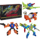 Transformers Age of the Primes Leader Class Pack de 2 Figuras G2 G2 Dinobot Swoop &amp; G2 Dinobot Sludge 19 cm