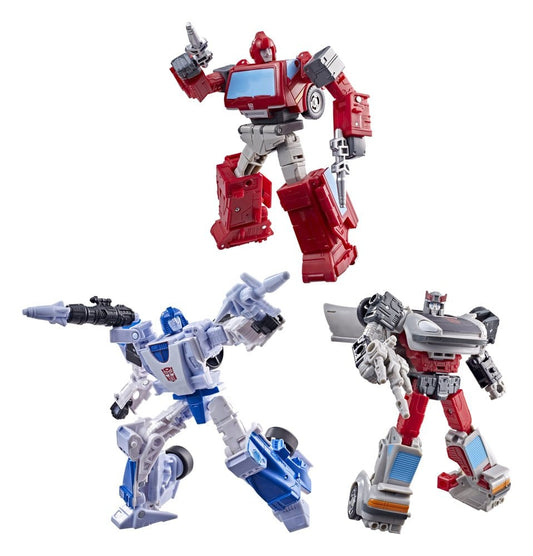 Transformers Age of the Primes Pack de 3 Figuras Autobot Mirage & Bluestreak & Ironhide