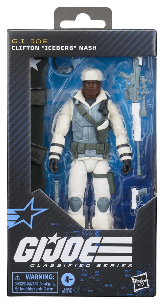 G.I. Joe Classified Series Figura #207 Clifton "Iceberg" Nash 15 cm