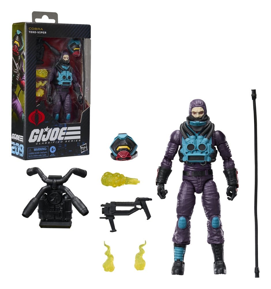 G.I. Joe Classified Series Figura #209 Toxo-Viper 15 cm