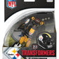 Transformers x NFL Figura Pittsburgh Steelers: Steelsmash 14 cm