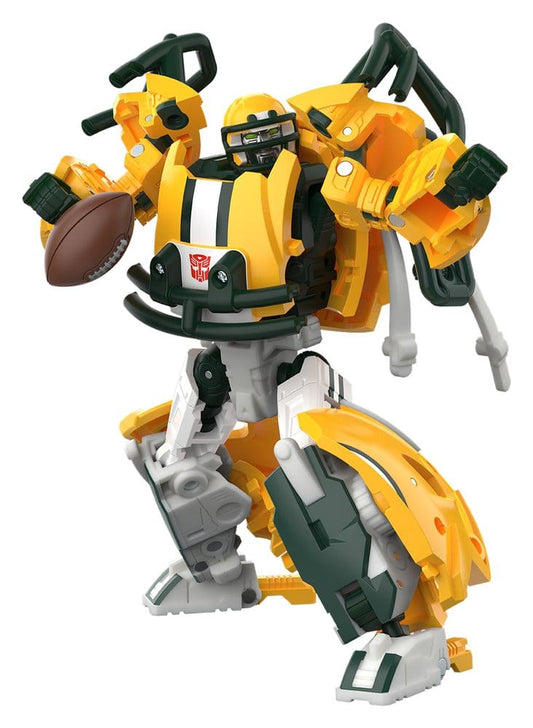Transformers x NFL Figura Green Bay Packers: Tundra Prime 14 cm