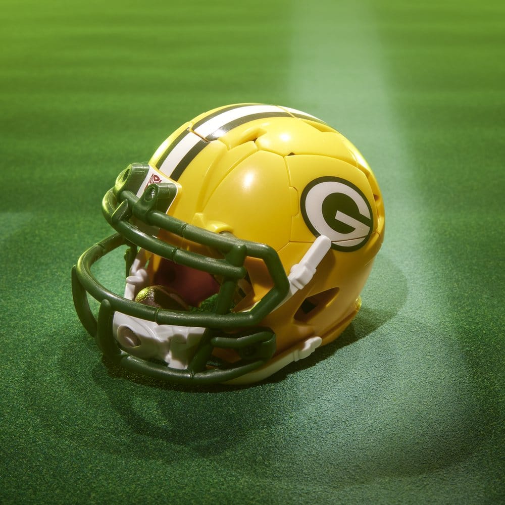 Transformers x NFL Figura Green Bay Packers: Tundra Prime 14 cm