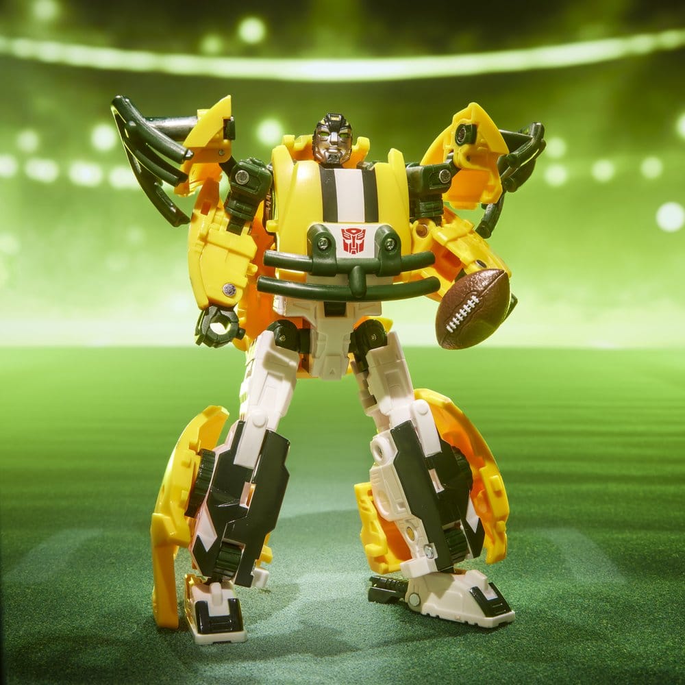 Transformers x NFL Figura Green Bay Packers: Tundra Prime 14 cm
