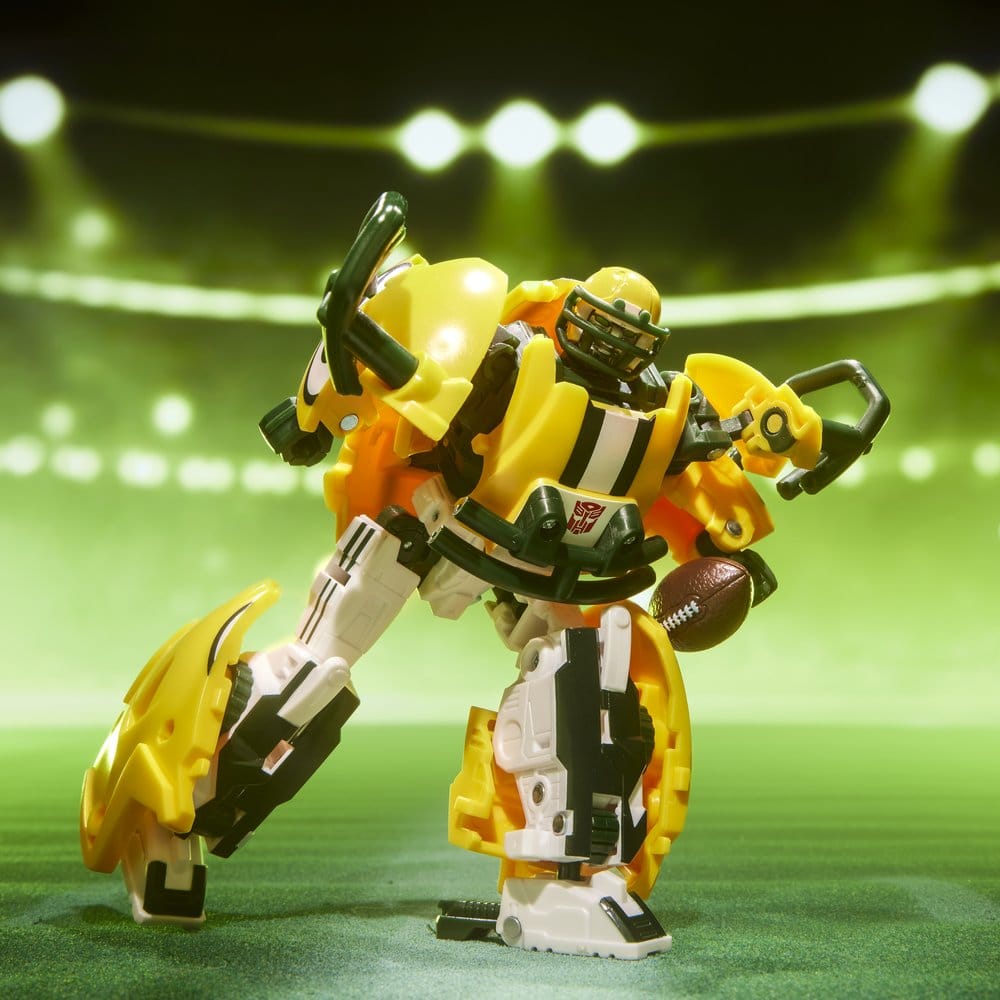 Transformers x NFL Figura Green Bay Packers: Tundra Prime 14 cm