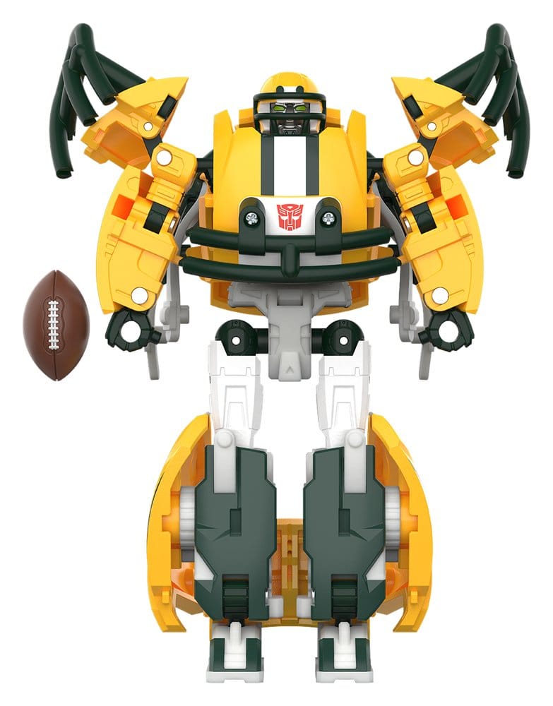 Transformers x NFL Figura Green Bay Packers: Tundra Prime 14 cm