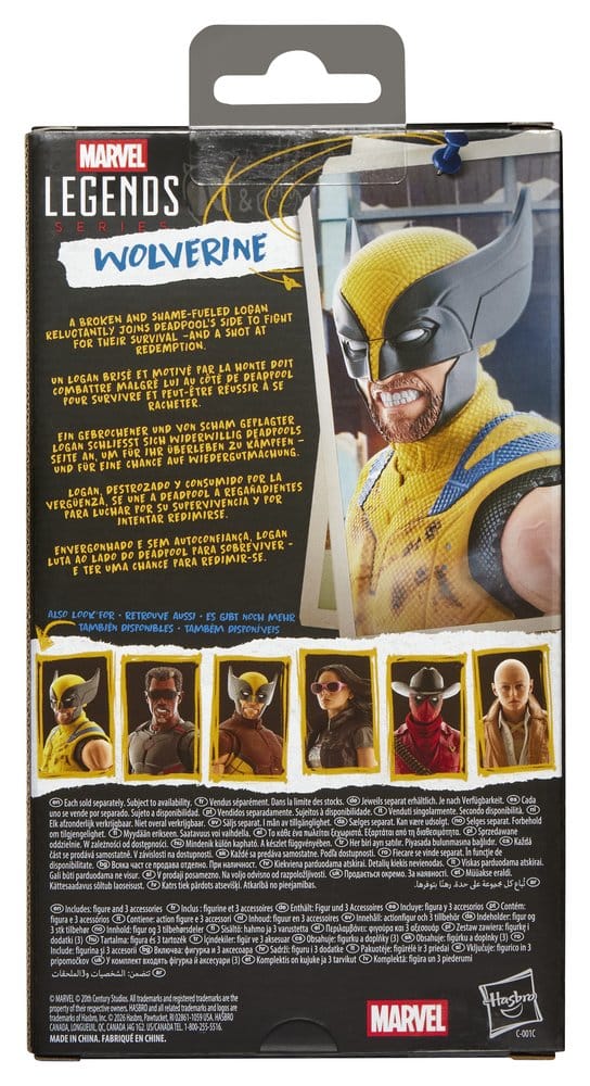 Deadpool & Wolverine Marvel Legends Figura Wolverine 15 cm