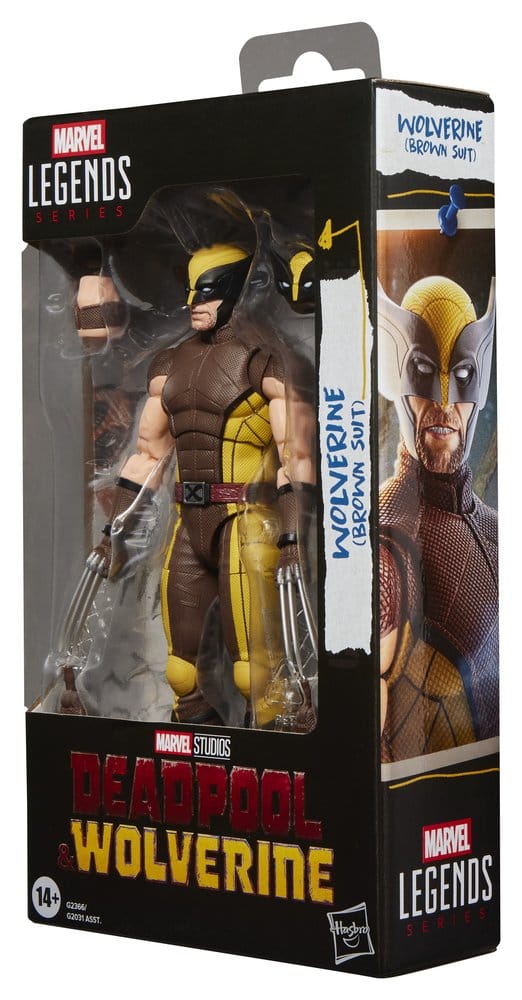 Deadpool & Wolverine Marvel Legends Figura Wolverine (Brown Suit) 15 cm