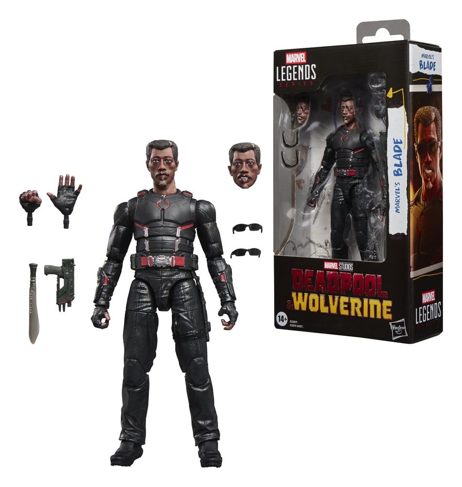 Deadpool & Wolverine Marvel Legends Figura Marvel's Blade 15 cm