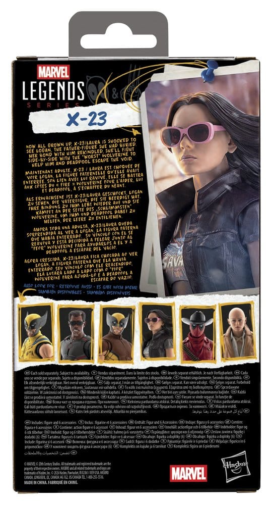 Deadpool & Wolverine Marvel Legends Figura X.23 15 cm