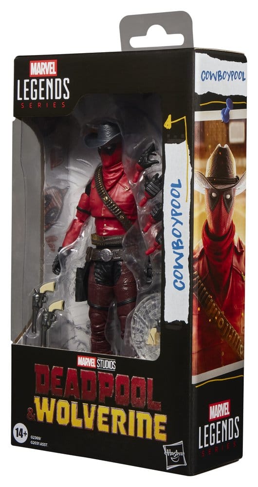 Deadpool & Wolverine Marvel Legends Figura Cowboypool 15 cm