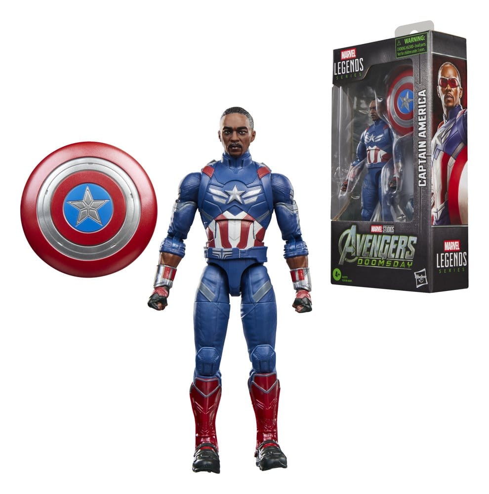 Avengers: Doomsday Marvel Legends Figura Captain America 15 cm