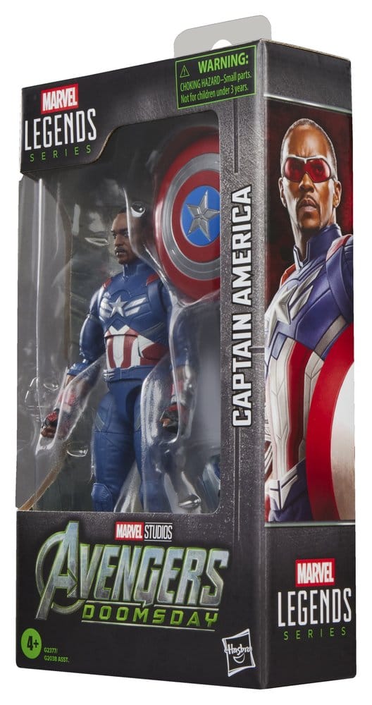 Avengers: Doomsday Marvel Legends Figura Captain America 15 cm