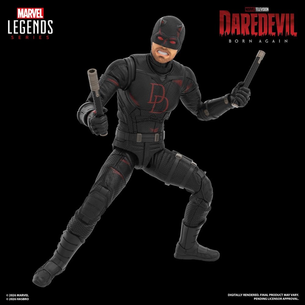 Daredevil: Born Again Marvel Legends Pack de 2 Figuras Daredevil & Jessica Jones 15 cm
