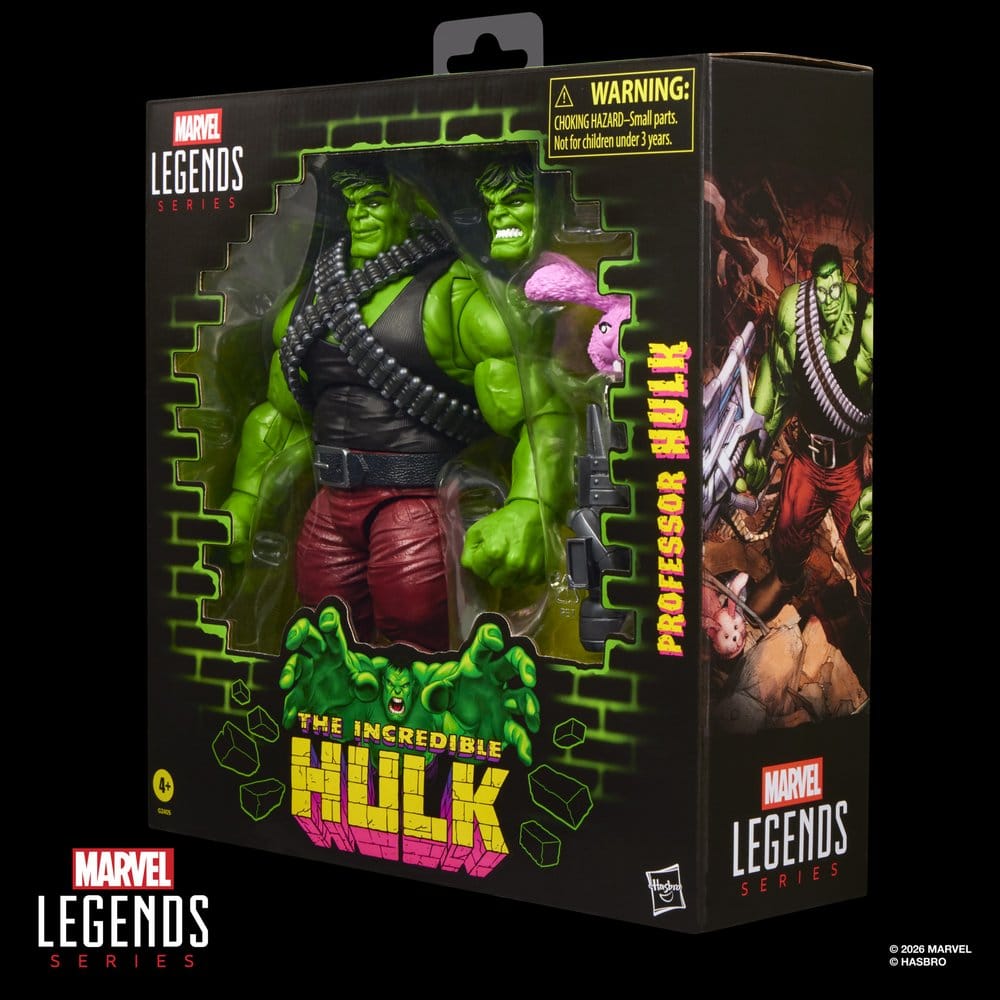 The Incredible Hulk Marvel Legends Figura Professor Hulk 15 cm