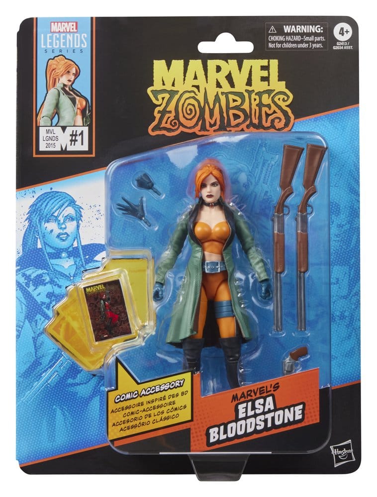 Marvel Zombies Marvel Legends Figura Marvel's Elsa Bloodstone 15 cm