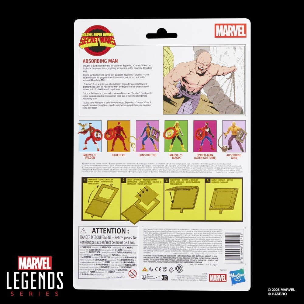 Secret Wars Marvel Legends Figura Absorbing Man 15 cm