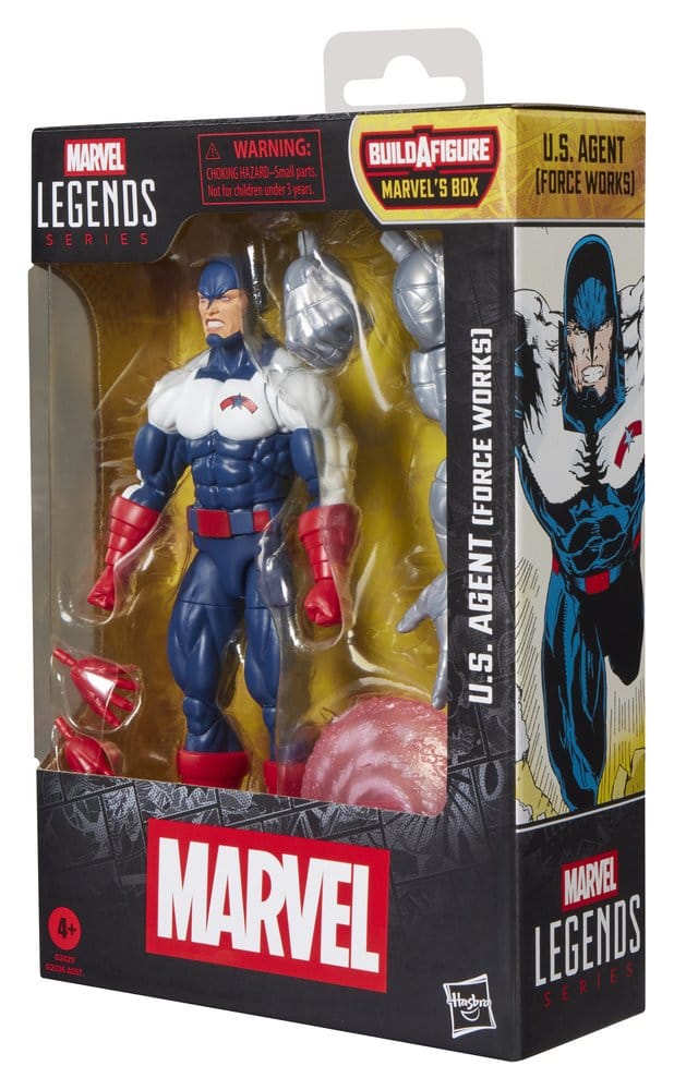 Marvel Legends Figura U.S. Agent (Force Works) (BAF: Marvel's Box) 15 cm