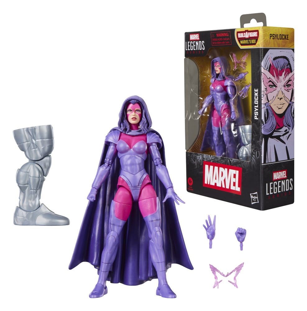 Marvel Legends Figura Psylocke (BAF: Marvel's Box) 15 cm