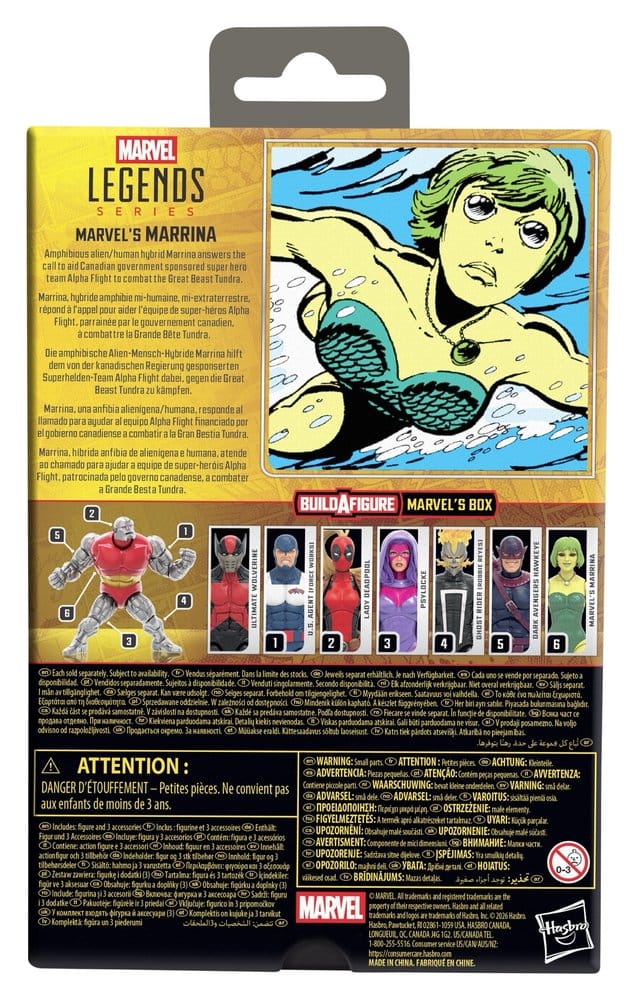 Marvel Legends Figura Marvel's Marrina (BAF: Marvel's Box) 15 cm