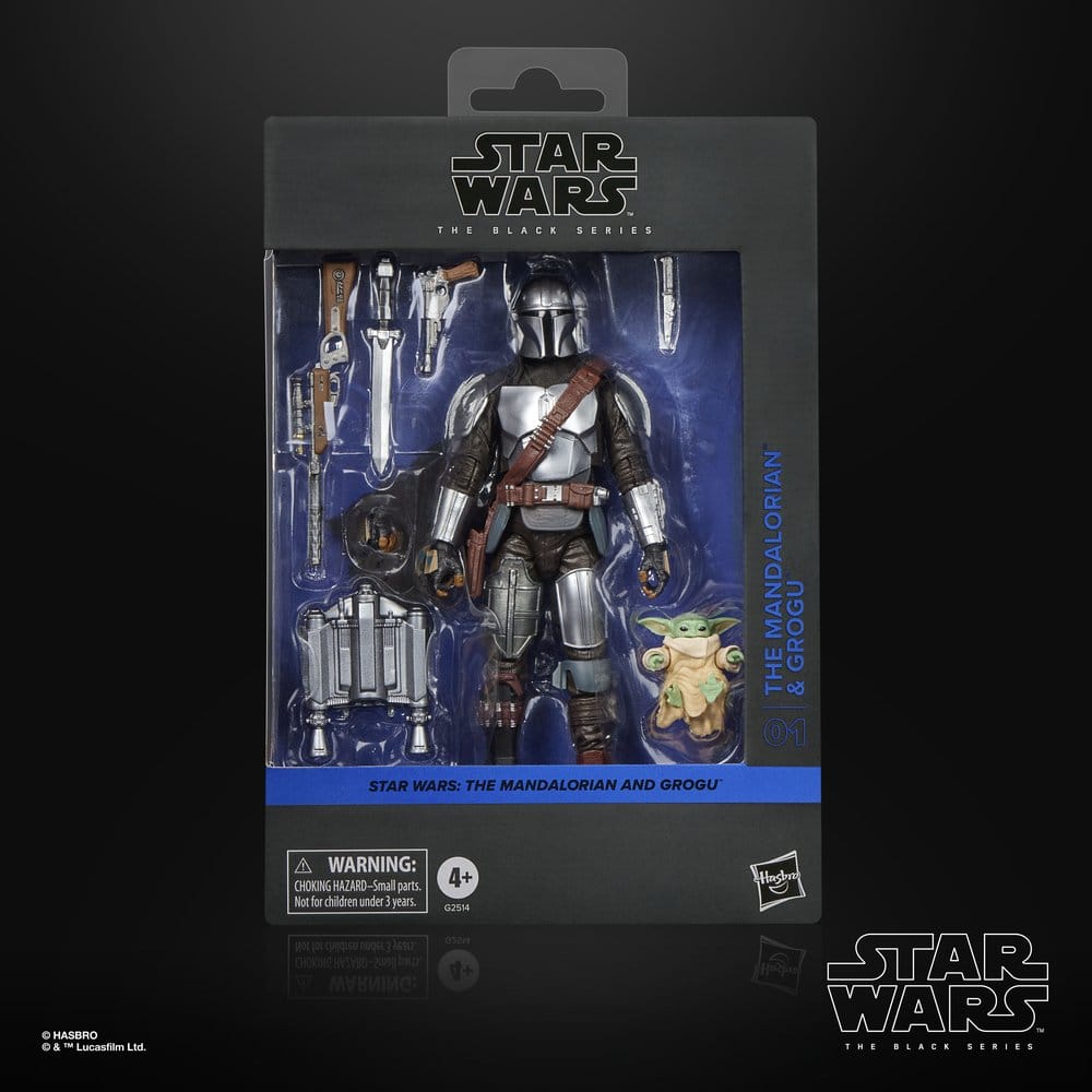Star Wars: The Mandalorian & Grogu Black Series Figura The Mandalorian & Grogu 15 cm