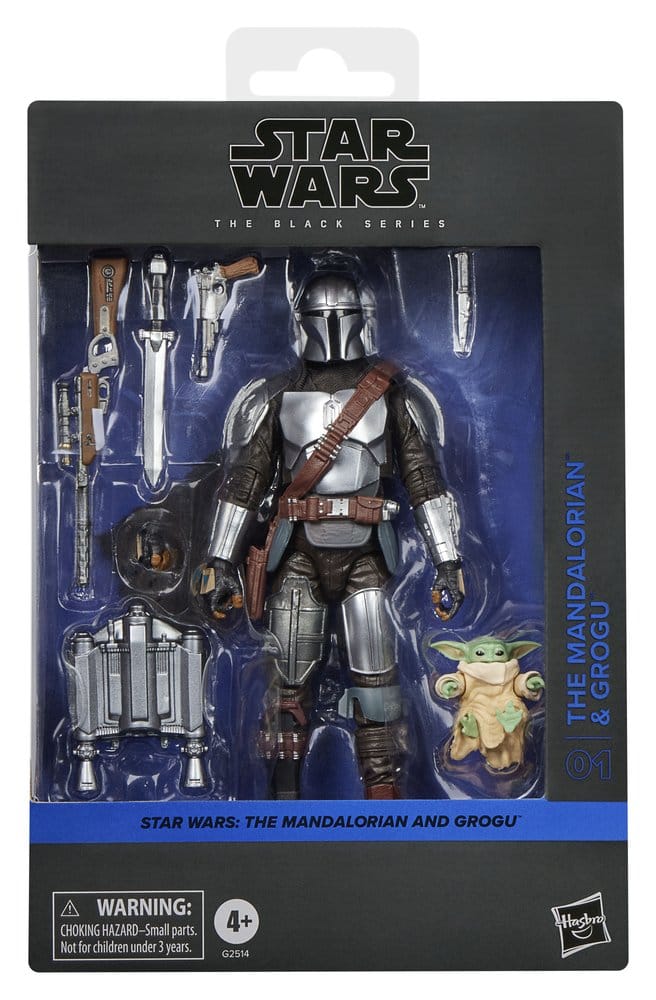 Star Wars: The Mandalorian & Grogu Black Series Figura The Mandalorian & Grogu 15 cm