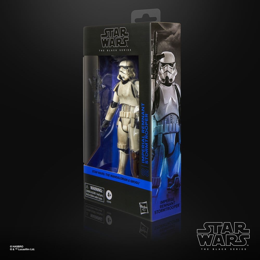 Star Wars: The Mandalorian & Grogu Black Series Figura Imperial Remnant Stormtrooper 15 cm