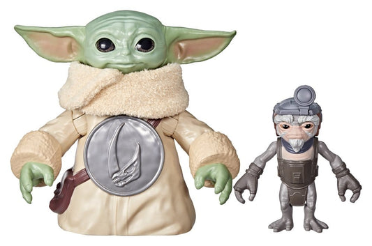 Star Wars: The Mandalorian & Grogu Figura Electrónica Grogu Abrazador & Anzellano 17 cm