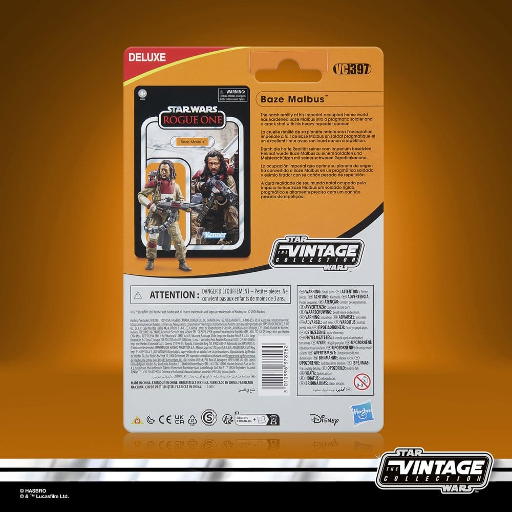 Star Wars: Rogue One Vintage Collection Figura Baze Malbus 10 cm
