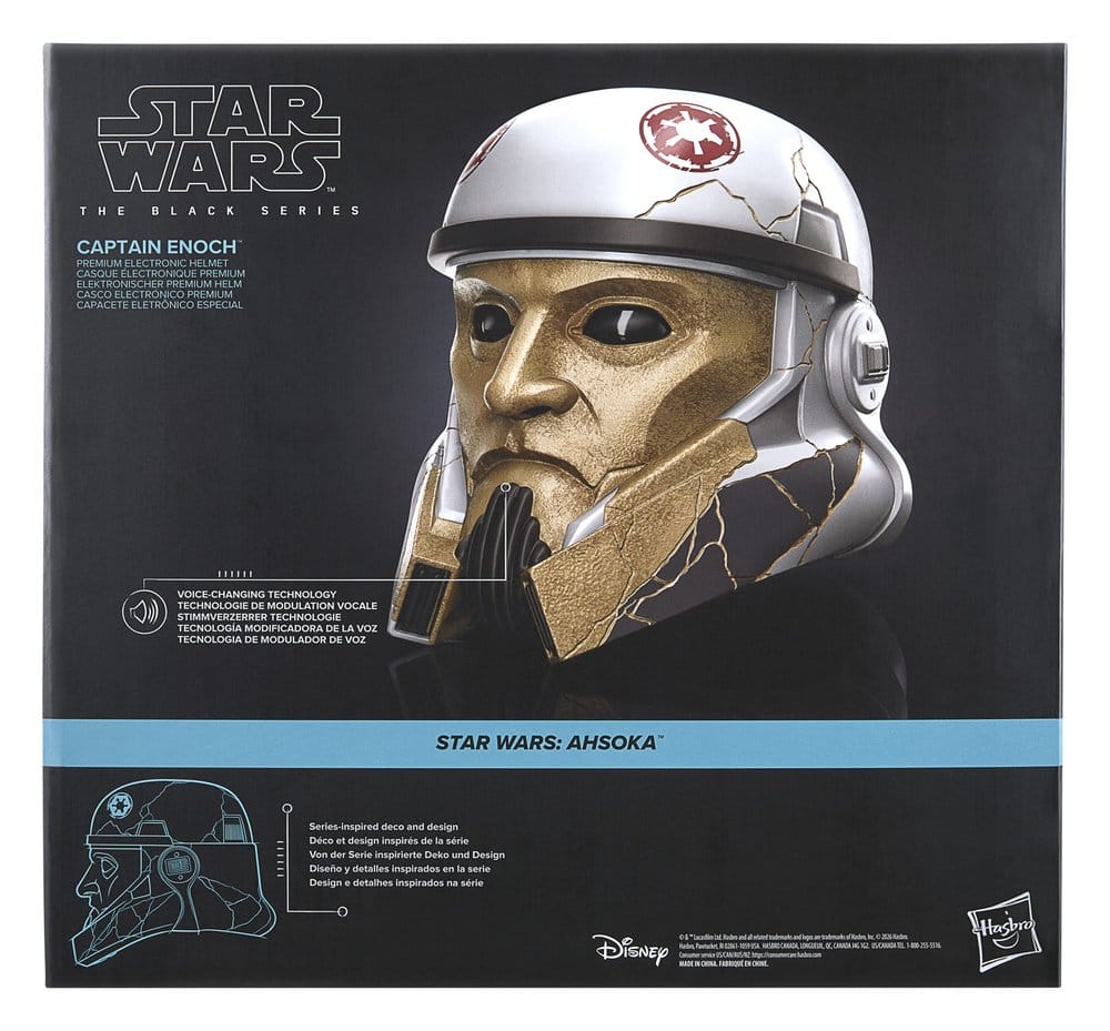 Star Wars: Ahsoka Black Series Casco Electrónico Captain Enoch