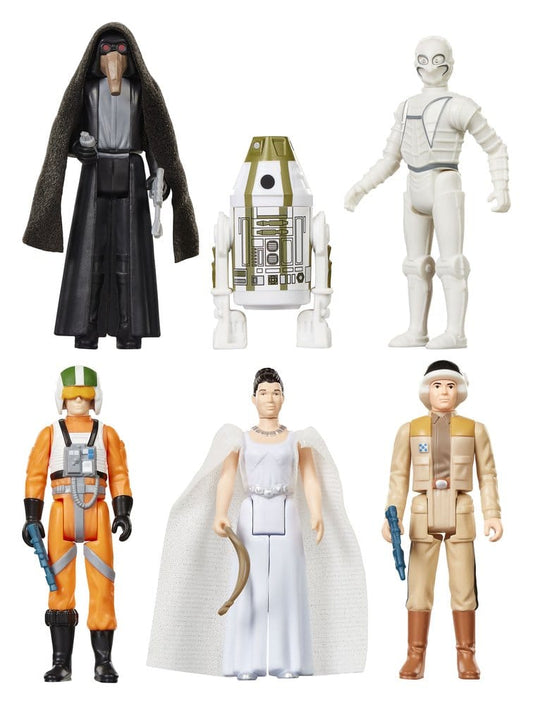 Star Wars Episode IV Retro Collection Pack de 6 Figuras 10 cm
