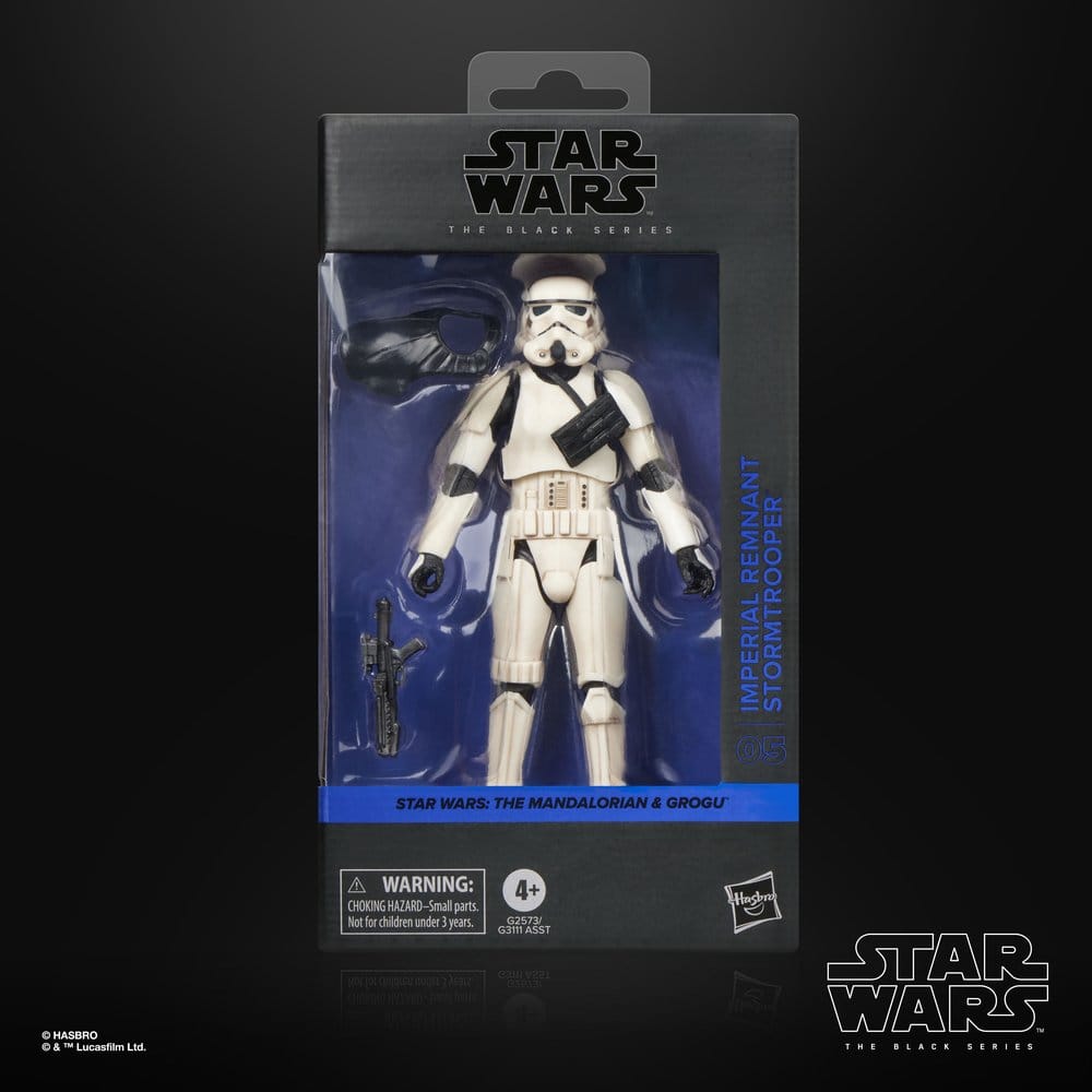 Star Wars: The Mandalorian & Grogu Black Series Figura Imperial Remnant Stormtrooper (Weathered) 15 cm