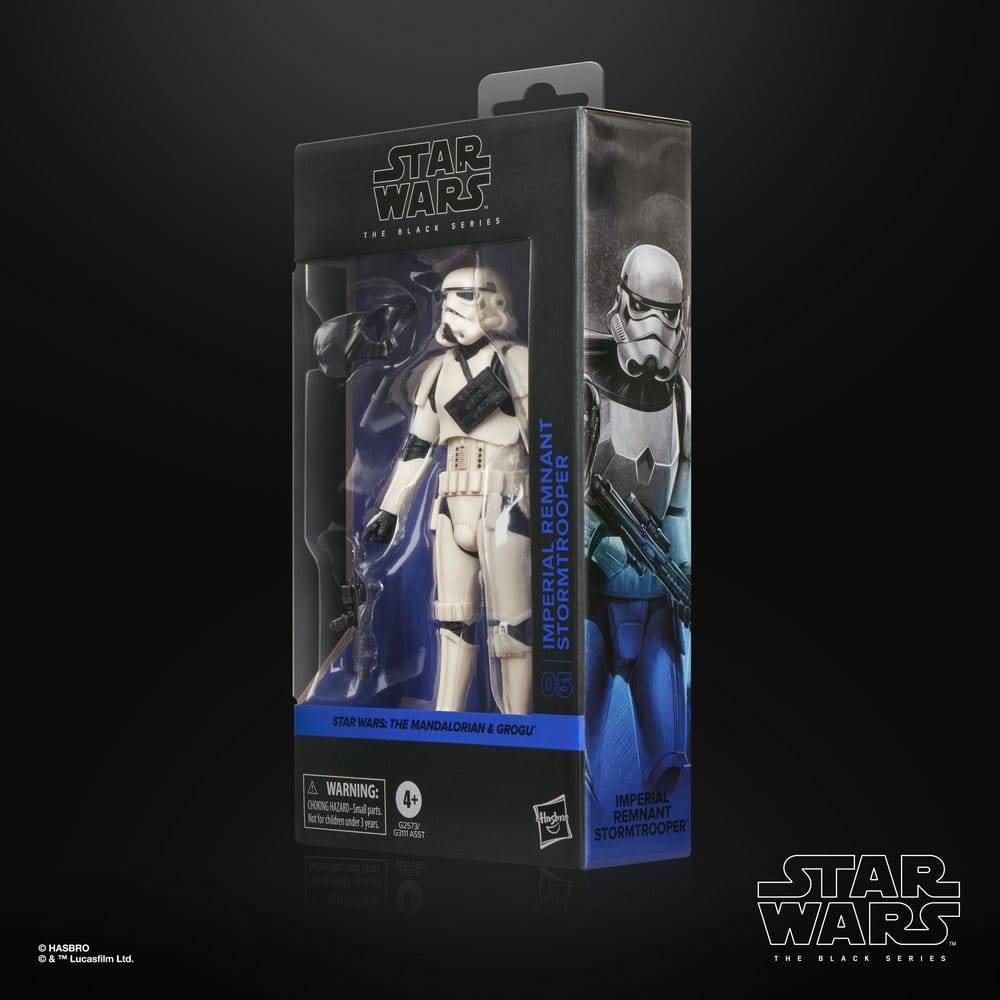 Star Wars: The Mandalorian & Grogu Black Series Figura Imperial Remnant Stormtrooper (Weathered) 15 cm