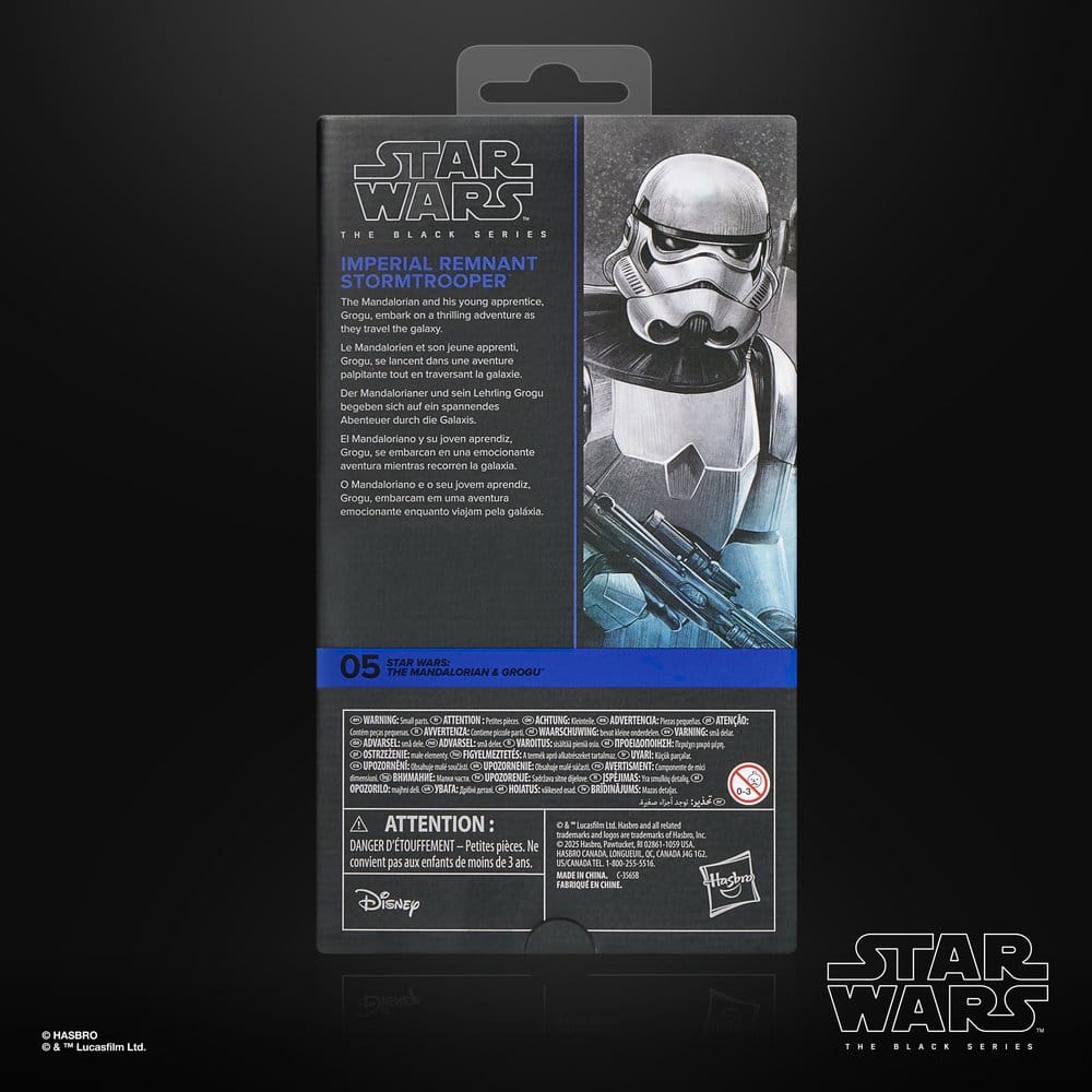 Star Wars: The Mandalorian & Grogu Black Series Figura Imperial Remnant Stormtrooper (Weathered) 15 cm