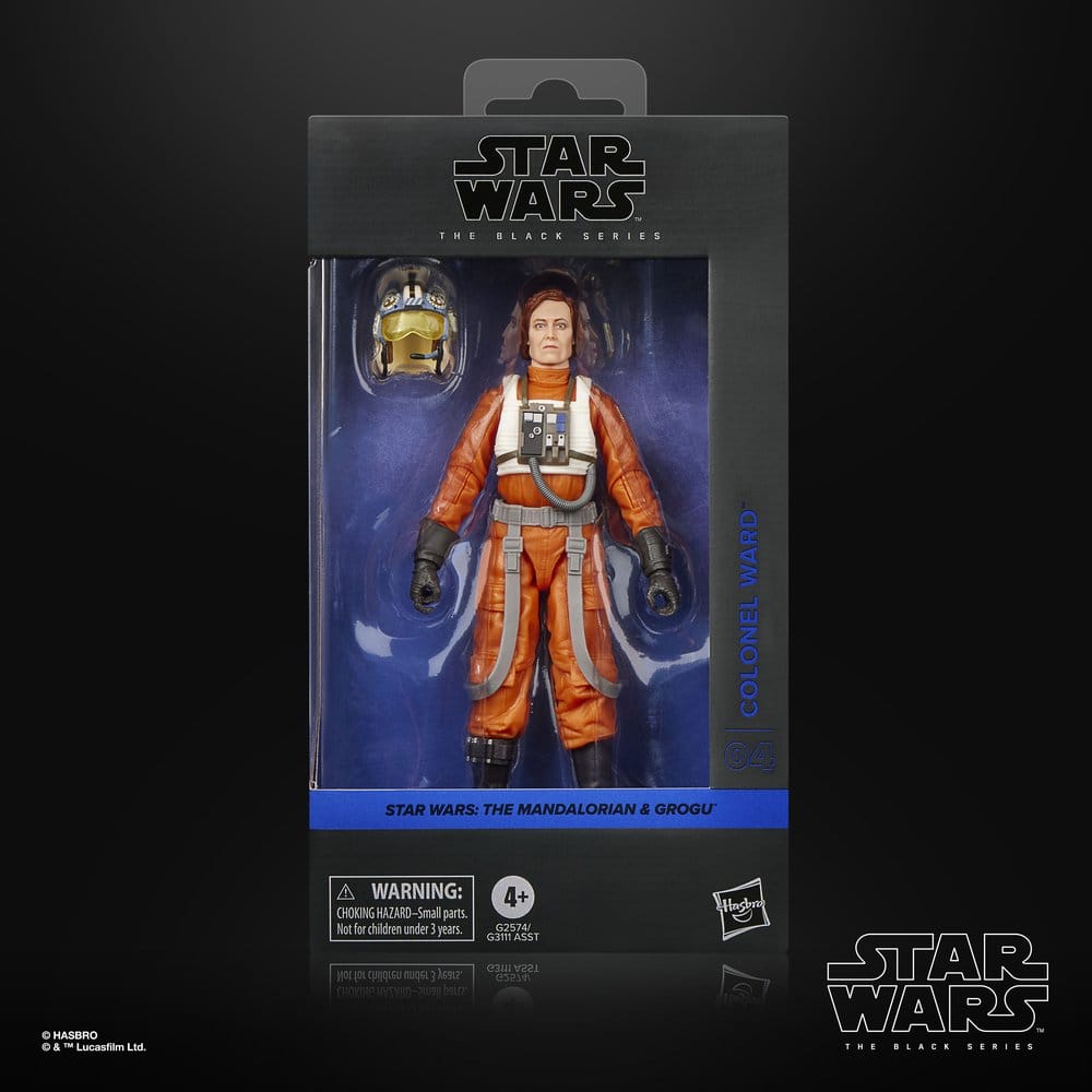 Star Wars: The Mandalorian & Grogu Black Series Figura Coronel Ward 15 cm