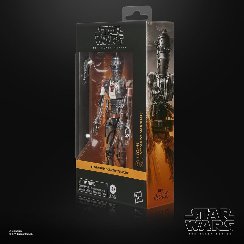 Star Wars: The Mandalorian Black Series Figura IG-11 (Nevarro Marshal) 15 cm