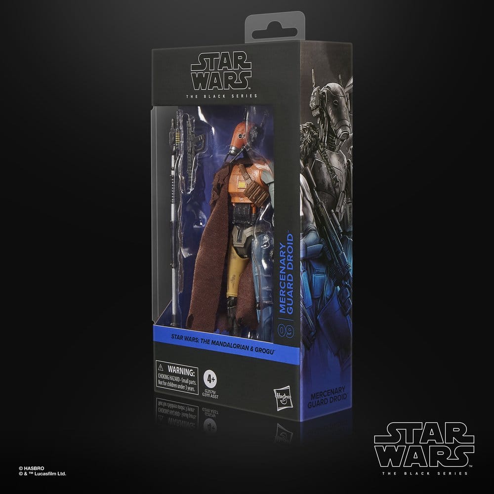 Star Wars: The Mandalorian & Grogu Black Series Figura Mercenary Guard Droid 15 cm