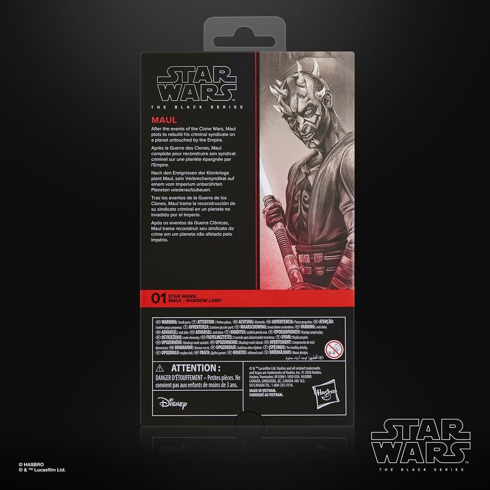 Star Wars: Maul - Shadow Lord Black Series Figura Maul 15 cm