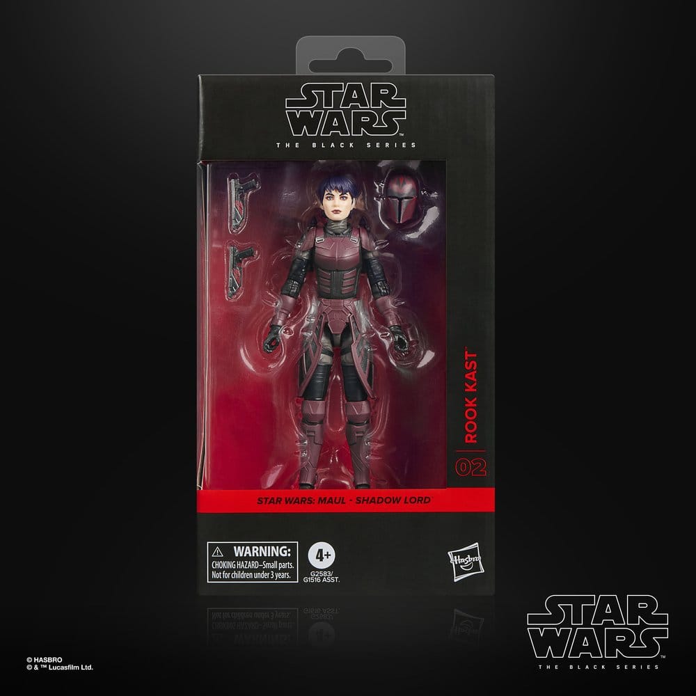 Star Wars: Maul - Shadow Lord Black Series Figura Rook Kast 15 cm