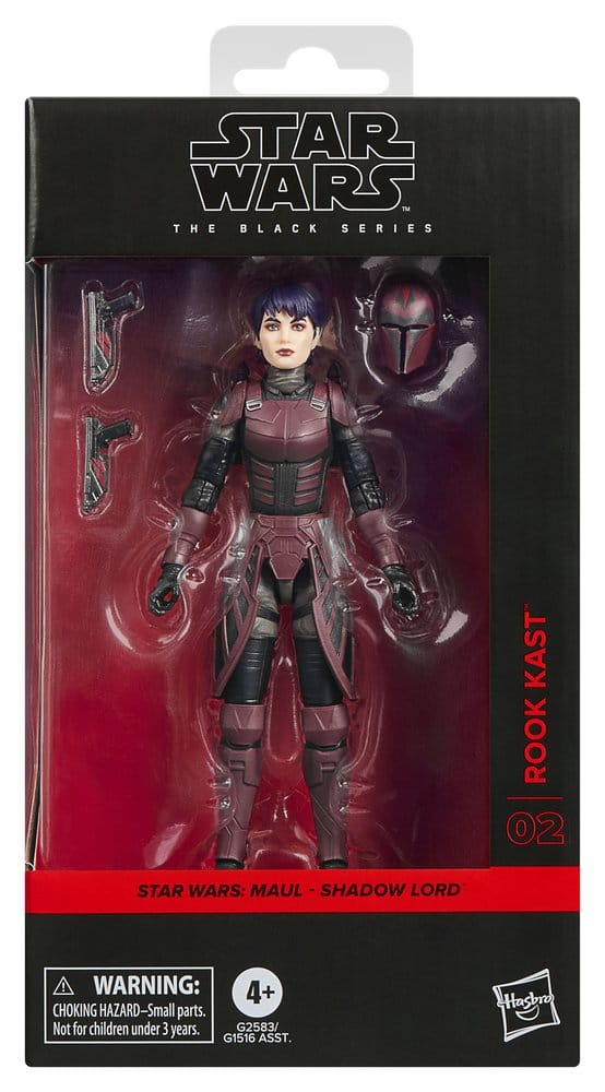Star Wars: Maul - Shadow Lord Black Series Figura Rook Kast 15 cm