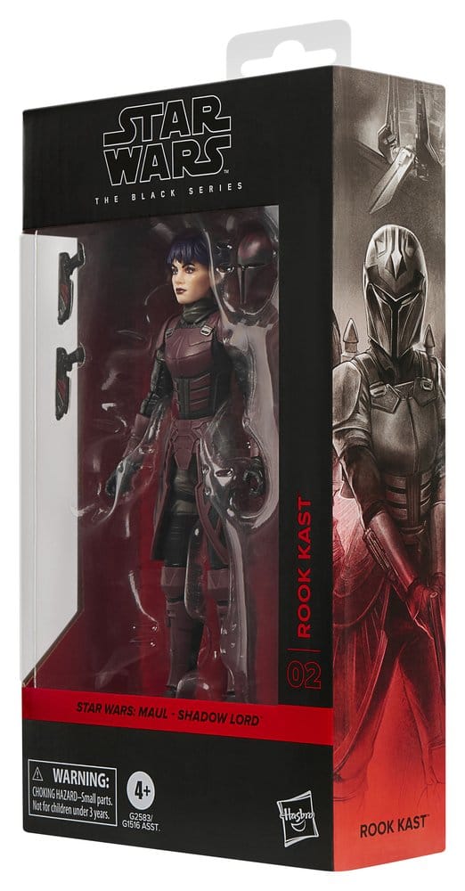Star Wars: Maul - Shadow Lord Black Series Figura Rook Kast 15 cm