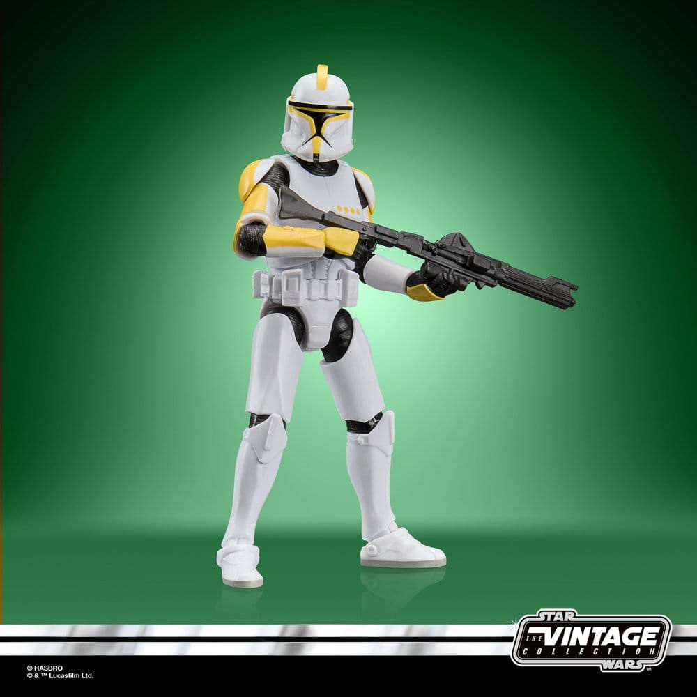 Star Wars Episode II Vintage Collection Figura Clone Trooper Commander 10 cm