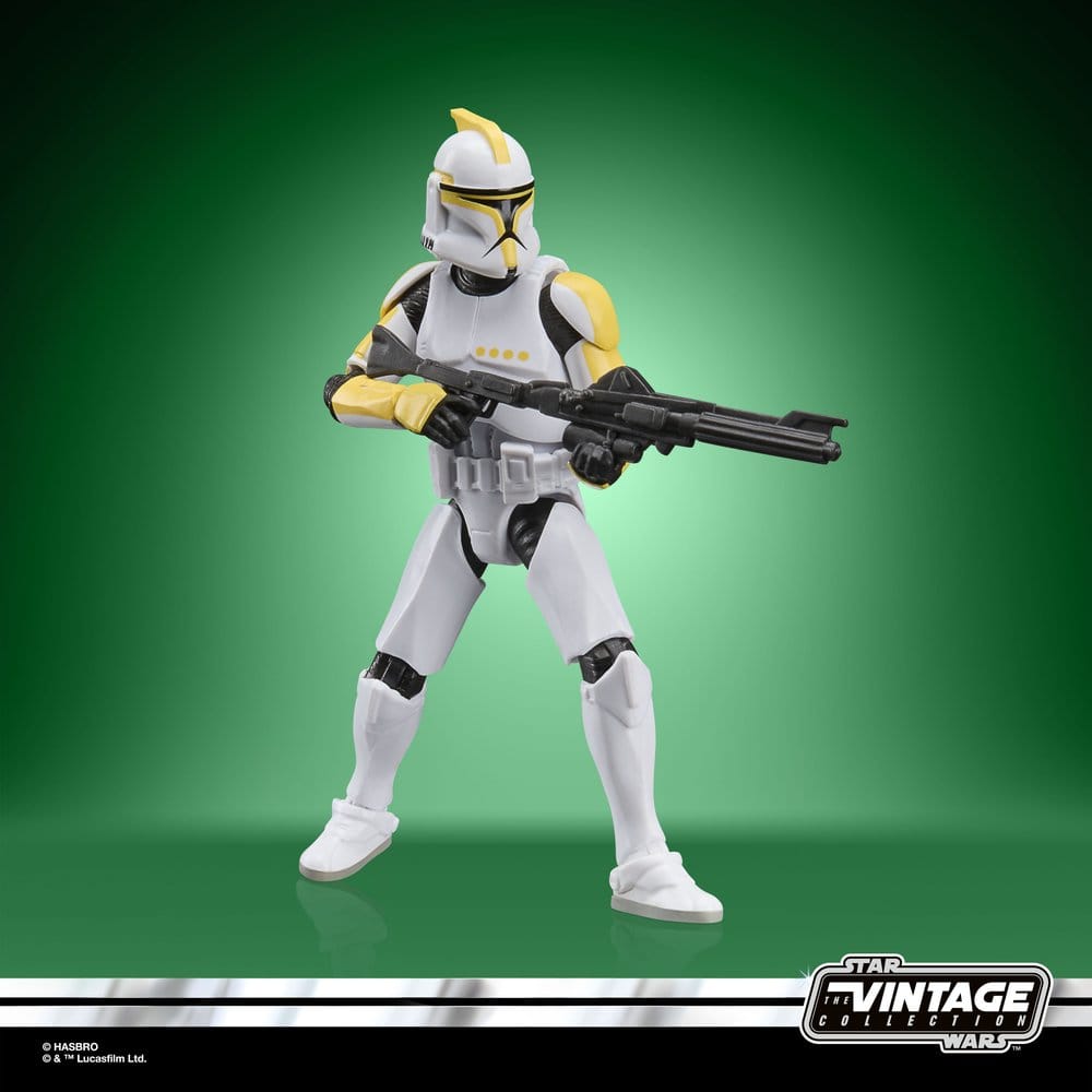 Star Wars Episode II Vintage Collection Figura Clone Trooper Commander 10 cm