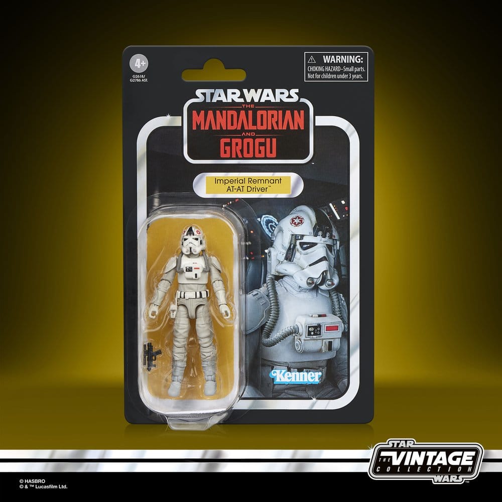 Star Wars: The Mandalorian & Grogu Vintage Collection Figura Imperial Remnant AT-AT Driver 10 cm