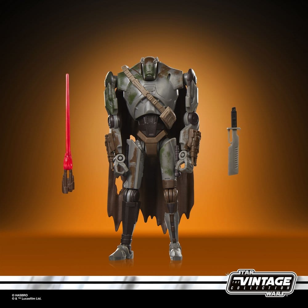 Star Wars: The Mandalorian and Grogu Vintage Collection Figura Mercenary Droid 10 cm