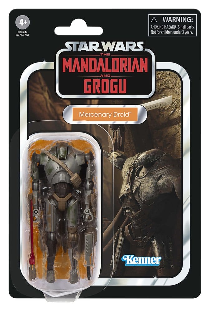 Star Wars: The Mandalorian and Grogu Vintage Collection Figura Mercenary Droid 10 cm